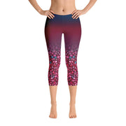 Bog Cranberry Capri Leggings - 57 Peaks